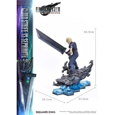 FINAL FANTASY VII Rebirth - Cloud Strife VS Sephiroth Square Enix 1/4 Figure 69 cm