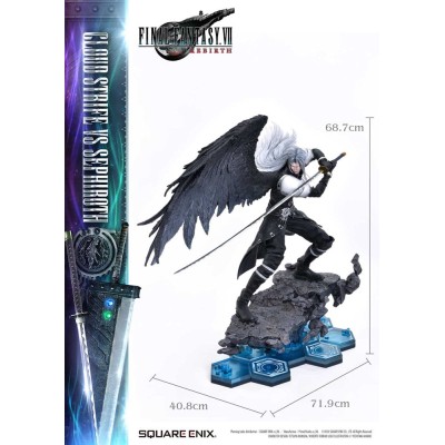 FINAL FANTASY VII Rebirth - Cloud Strife VS Sephiroth Square Enix 1/4 Figure 69 cm