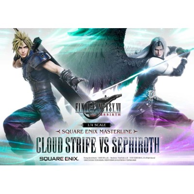 FINAL FANTASY VII Rebirth - Cloud Strife VS Sephiroth Square Enix 1/4 Figure 69 cm