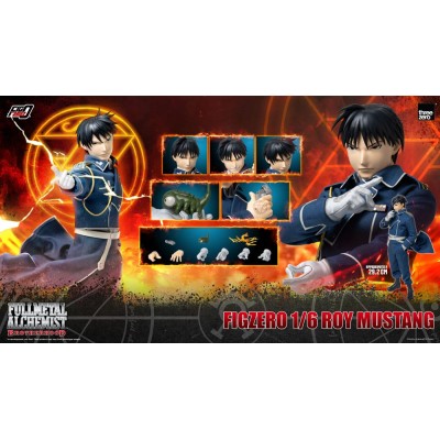 FULLMETAL ALCHEMIST Brotherhood - Roy Mustang  Action Figure FigZero 1/6 ThreeZero 29 cm