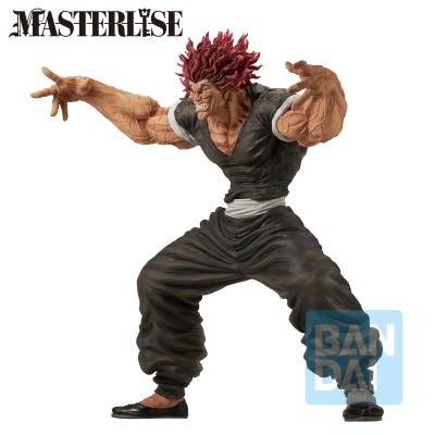 BAKI - Yujiro Hanma The world can be changed with one fist Bandai Ichibansho PVC Figure 25 cm