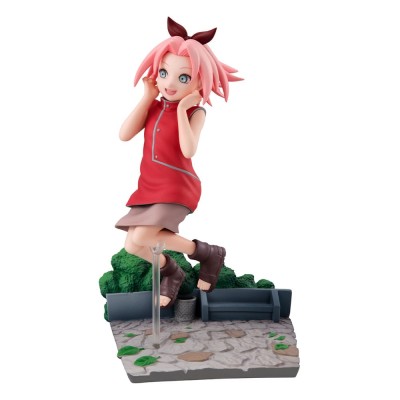 NARUTO SHIPPUDEN - Sakura Haruno GO! (with gift) G.E.M. Series Megahouse PVC Figure 15 cm