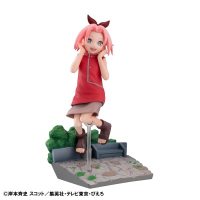 NARUTO SHIPPUDEN - Sakura Haruno GO! (with gift) G.E.M. Series Megahouse PVC Figure 15 cm