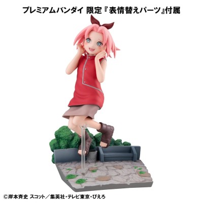 NARUTO SHIPPUDEN - Sakura Haruno GO! (with gift) G.E.M. Series Megahouse PVC Figure 15 cm