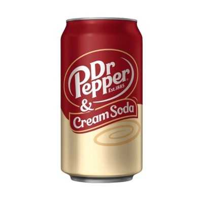 Dr Pepper vaniglia cream soda - bevanda alla cream soda