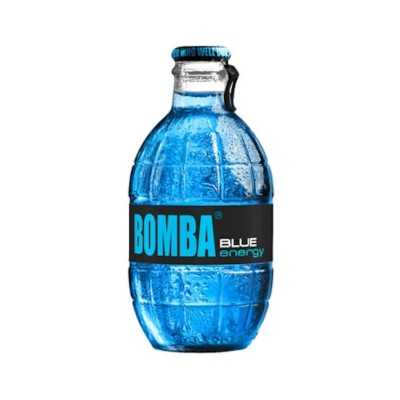 Bomba blue energy drink blackberry flavor