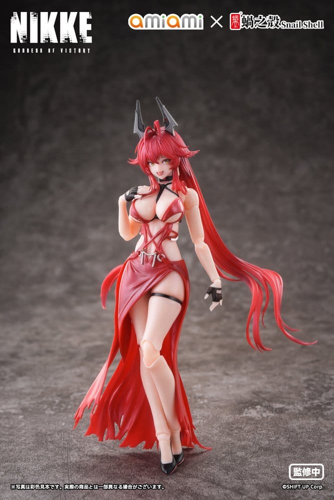 GODDESS OF VICTORY: NIKKE - Red Hood Nonsense Red 1/12 Snail Shell Action Figure 16 cm