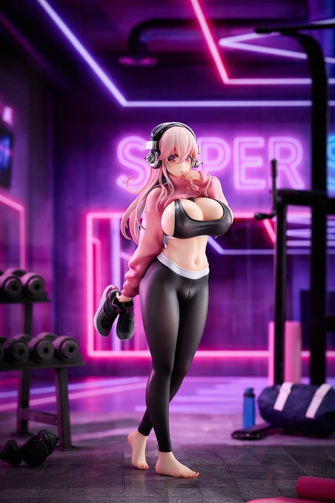 SUPER SONICO - Super Sonico Exercise Ver. 1/6 Solarain PVC Figure 27 cm