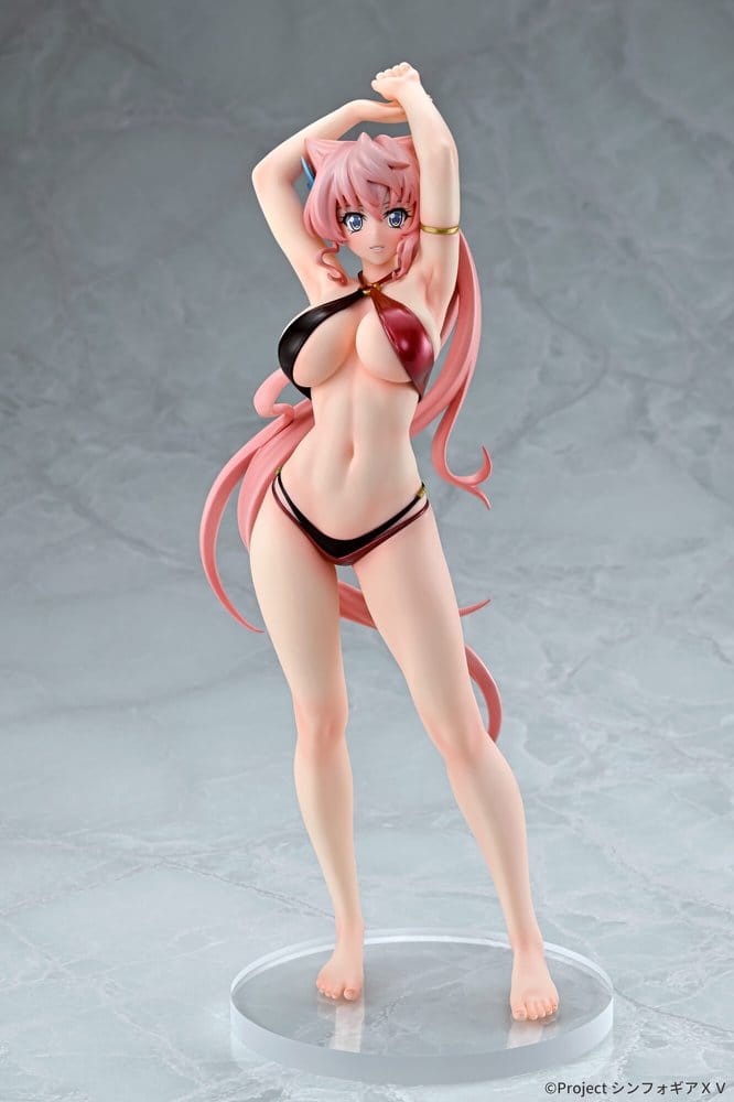 SENKI ZESSHOU SYMPHOGEAR XV - Maria Cadenzavna Eve Bikini Style 1/7 Q-Six PVC Figure 27 cm