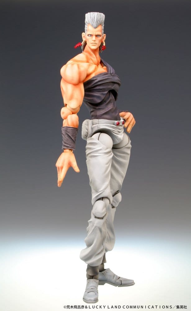 JOJO'S BIZARRE ADVENTURE: STARDUST CRUSADERS - Jean Pierre Polnareff Chozokado Medicos Entertainment Action Figure 15 cm