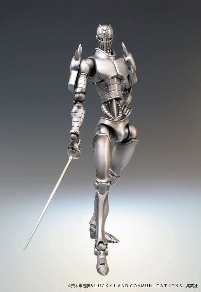 JOJO'S BIZARRE ADVENTURE: STARDUST CRUSADERS - Silver Chariot Chozokado Action Figure Medicos Entertainment PVC Figure 16 cm