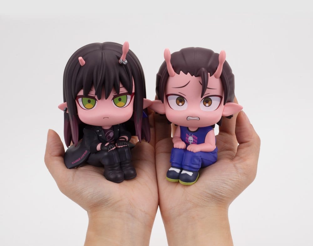 MILKY SUBWAY THE GALACTIC LIMITED EXPRESS - Akane & Kanata (with gift) Look Up 2-Pack Megahouse PVC Figures 11 cm