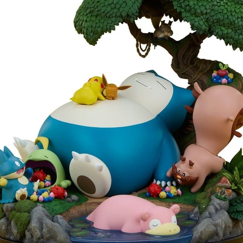 POKÉMON - Snorlax Diorama Sideshow Collectibles PVC Figure 33 cm