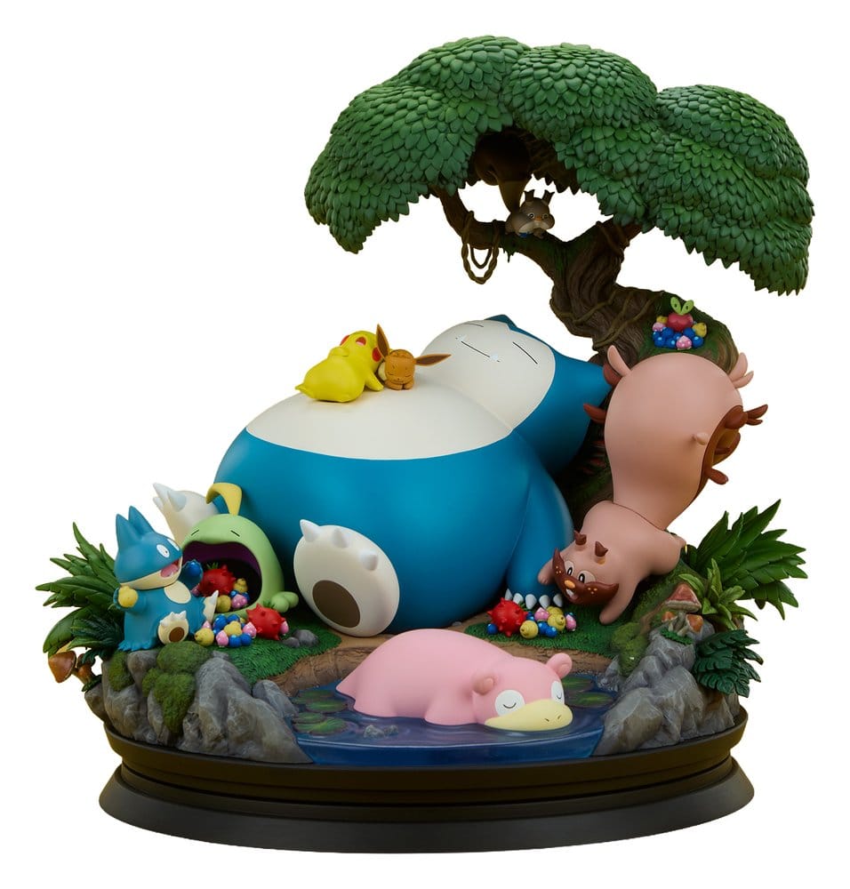 POKÉMON - Snorlax Diorama Sideshow Collectibles PVC Figure 33 cm