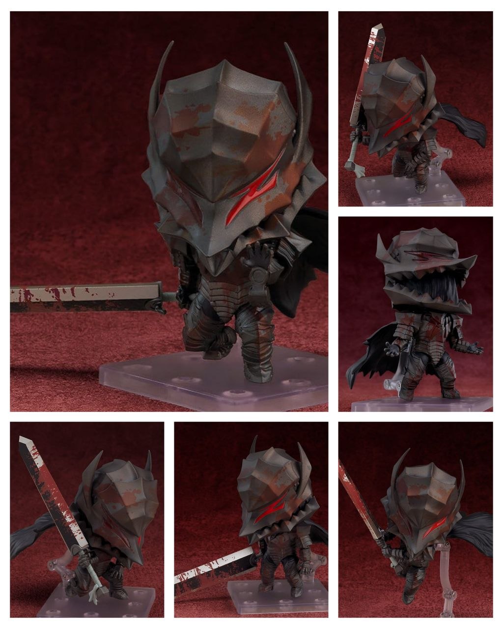 BERSERK - Guts Berserker Armor Ver. Blood Edition Nendoroid Action Figure 10 cm