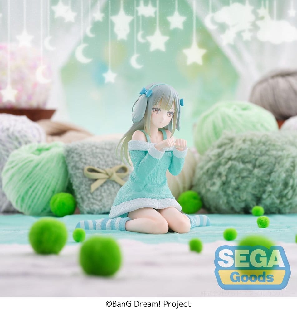 BANG DREAM! - Mutsumi Wakaba Pajama Party! Yumemirize Sega PVC Figure 12 cm