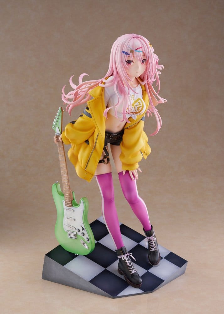 ORIGINAL CHARACTER - LimeLight Lemonade Jam Ena Harumi AmiAmi Limited Edition 1/3.5 AliceGlint PVC Figure 48 cm
