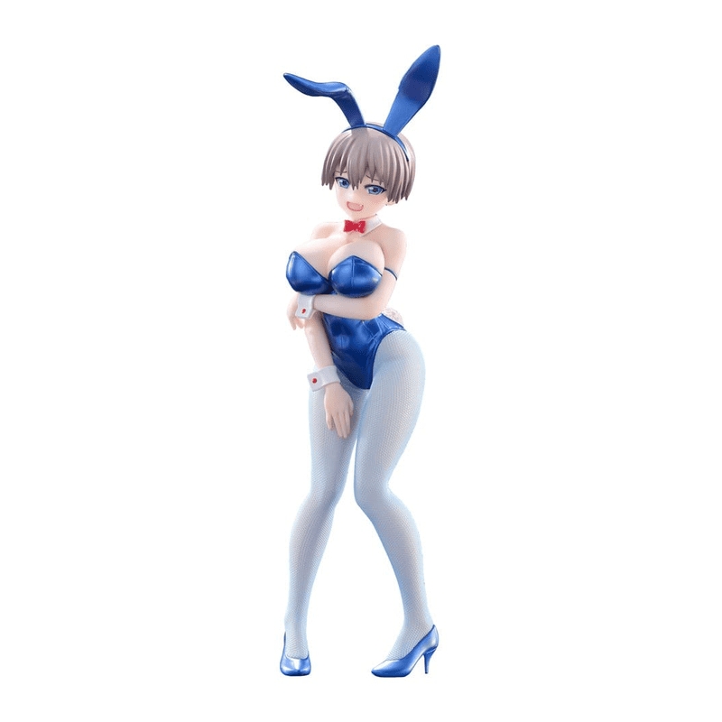 UZAKI-CHAN WANTS TO HANG OUT! - Hana Uzaki BiCute Bunnies Metallic Blue Ver. Furyu PVC Figure 28 cm