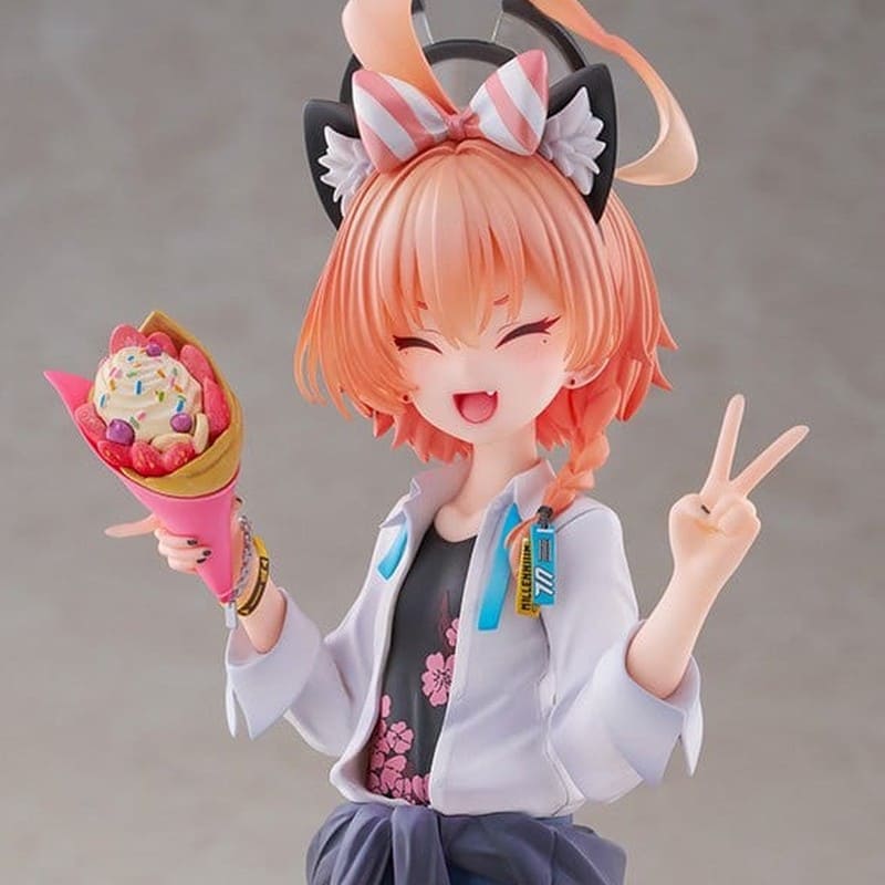 BLUE ARCHIVE - Neru (School) Memorial Lobby Ver. 1/7 Wing PVC Figure 22 cm