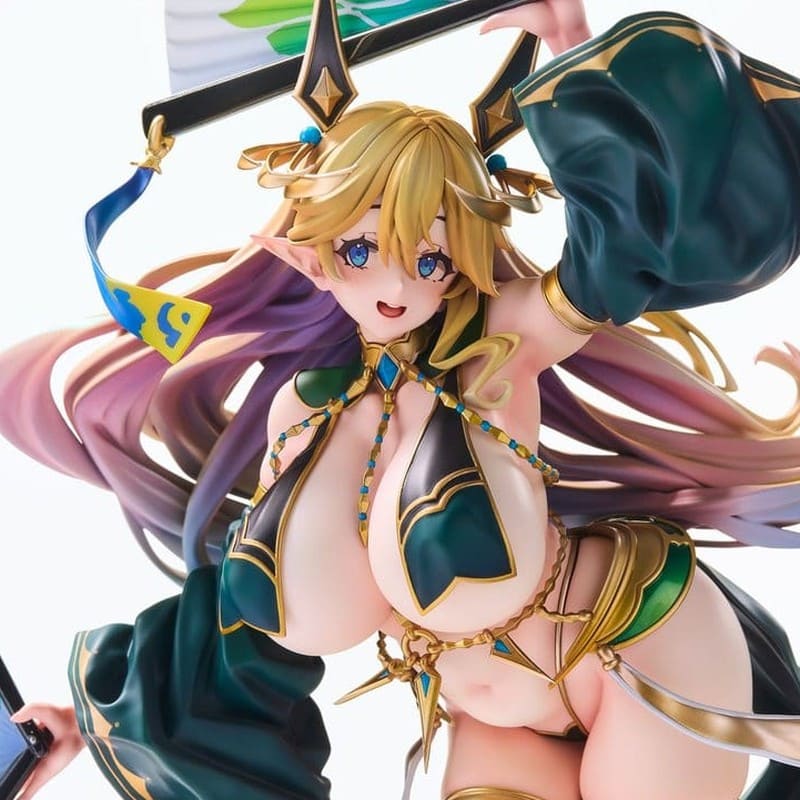 ORIGINAL CHARACTER - Elf Village Series 20th Villager Baila Antenna Shop Limited Edition 1/6 Vertex PVC Figure 26 cm