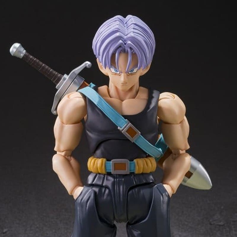DRAGON BALL Z - Trunks <Z-Fighters> Group Base Ver.B Limited Edition Bandai S.H.Figuarts Action Figure 14 cm