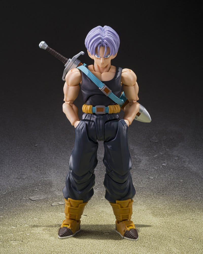 DRAGON BALL Z - Trunks <Z-Fighters> Group Base Ver.B Limited Edition Bandai S.H.Figuarts Action Figure 14 cm