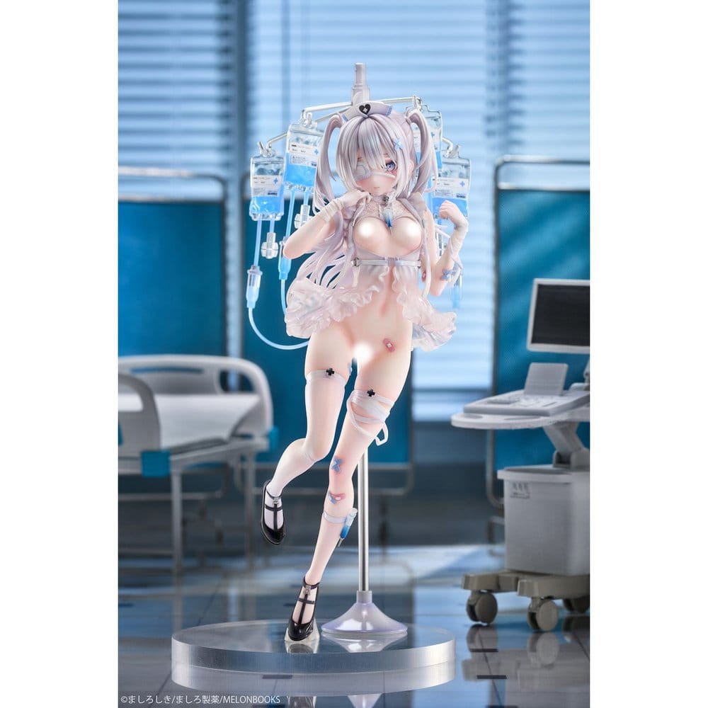 ORIGINAL CHARACTER - Mikuro Siino Nurse Ver. Deluxe Edition Illustrated by Mashiro Shiki 1/6 Pure PVC Figure 29 cm