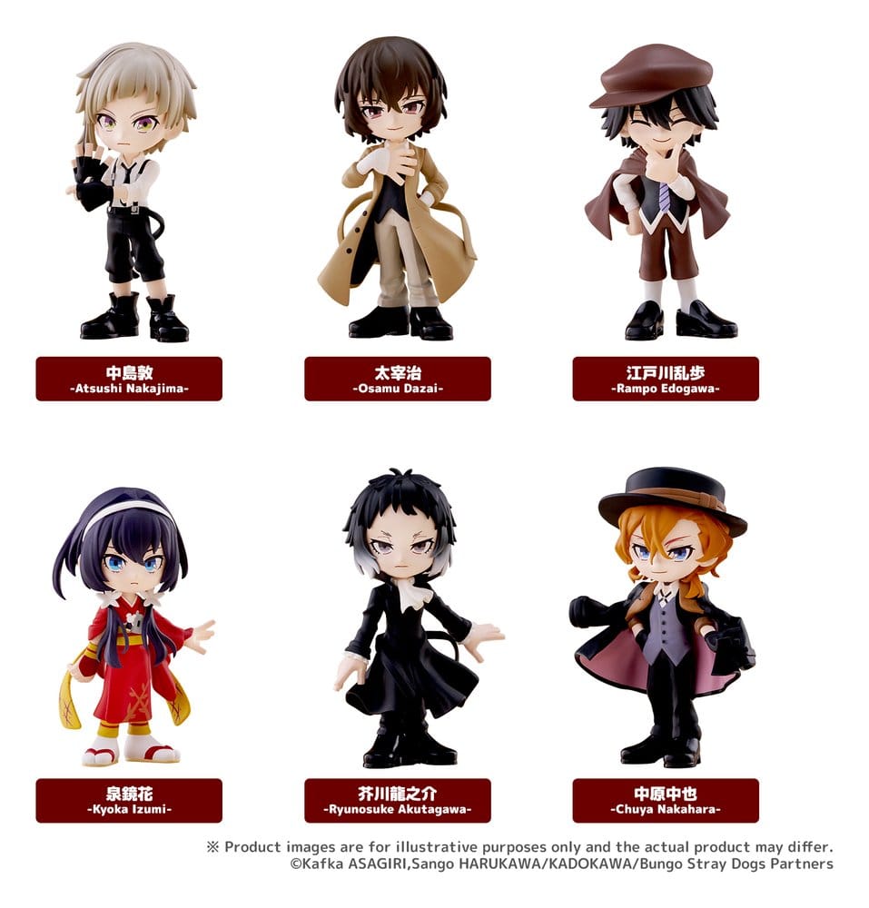 BUNGO STRAY DOGS - PalVerse Mini Figures - 1 Single Blind Box 9 cm
