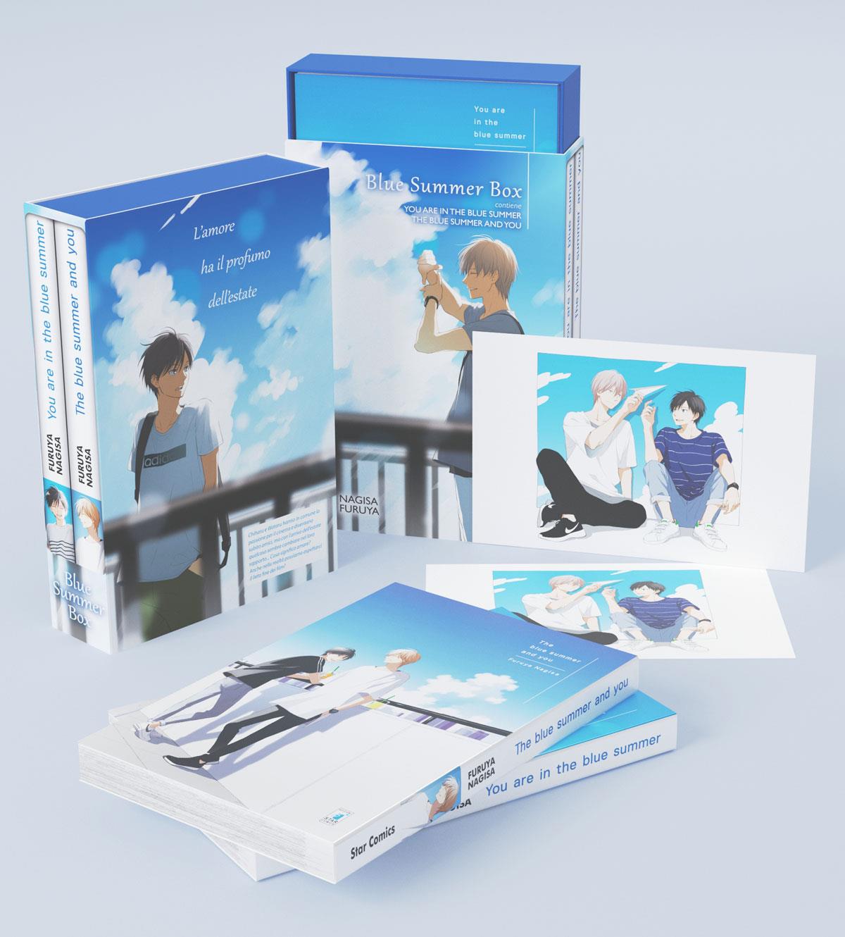 You are in the blue summer + the blue summer and u