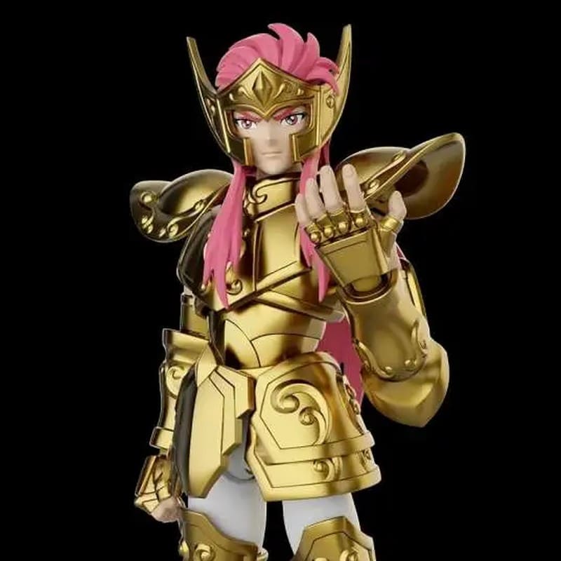 SAINT SEIYA - Aquarius Camus Champion Class 08 Model Kit Blokees 12 cm