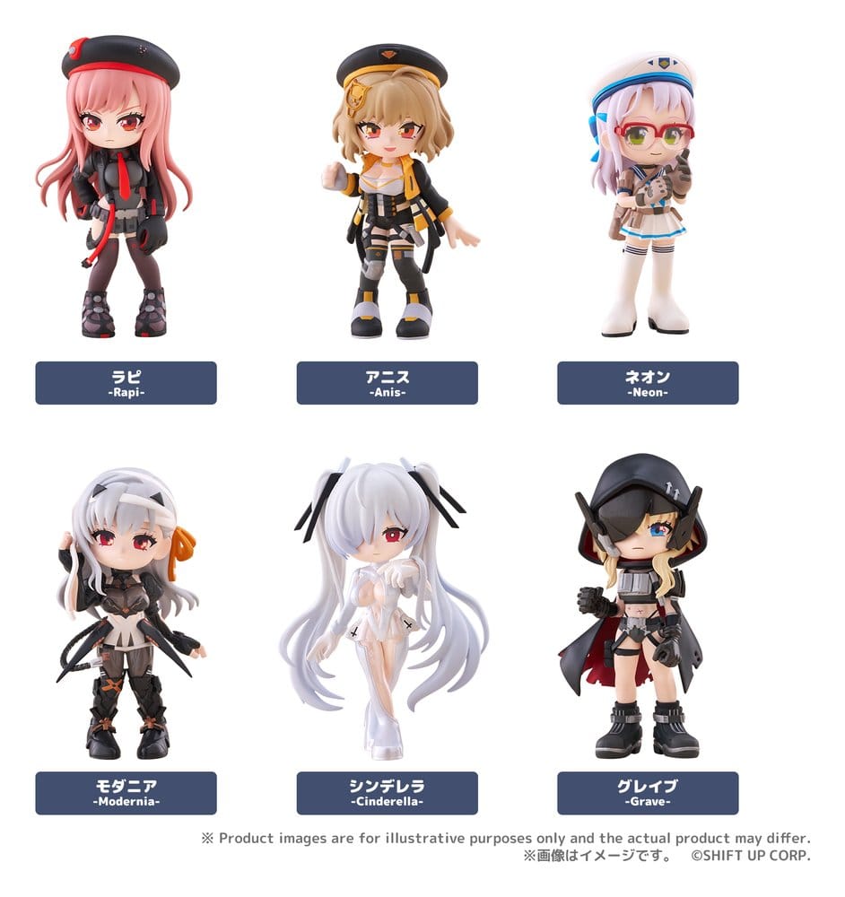 GODDESS OF VICTORY: NIKKE - PalVerse Mini Figures - 1 Single Blind Box 