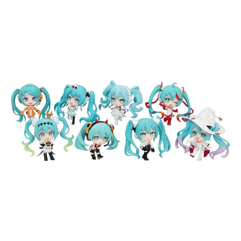 HATSUNE MIKU GT PROJECT - Racing Miku All Stars Mini Figures Vol. 1 - 1 Single Blind Box 8 cm