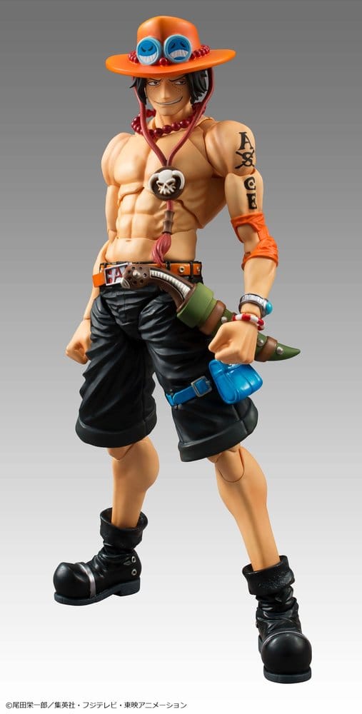 ONE PIECE - Portgas D. Ace (Repeat) Variable Action Heroes Action Figure Megahouse PVC Figure 18 cm