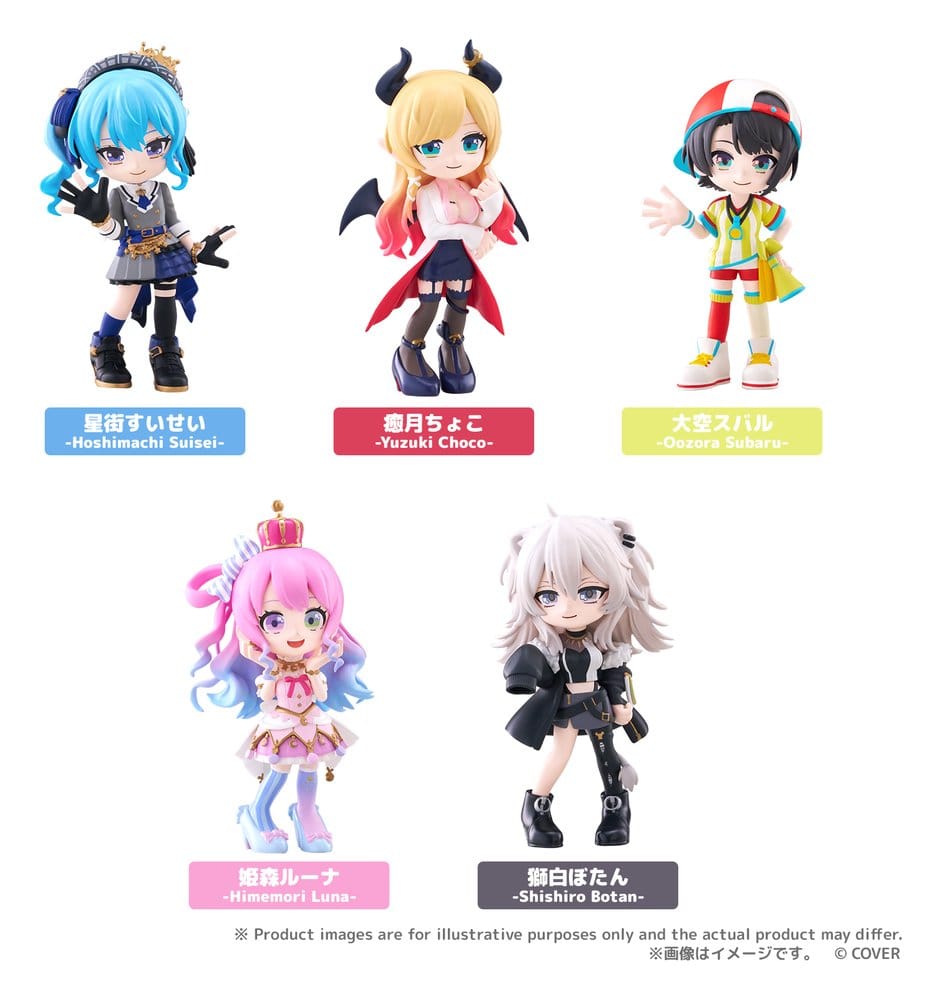 HOLOLIVE PRODUCTION - PalVerse Mini Figures Vol.2 - 1 Single Blind Box 9 cm