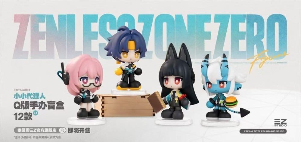 ZENLESS ZONE ZERO - Tiny Agents MiHoYo PVC Mini Figures  - 1 Single Blind Box 8-10 cm