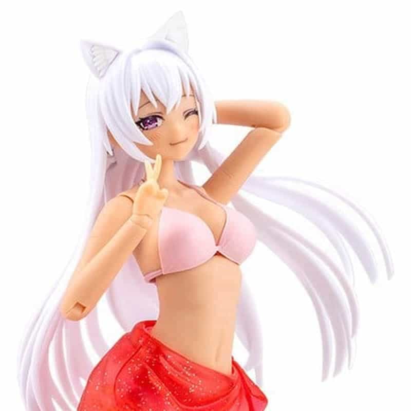 SOUSAISHOJOTEIEN - Animal Ears Emulator Swim Style Dreaming Style Twilight Cat 1/10 Plastic Model Kotobukiya PVC Figure 17 cm