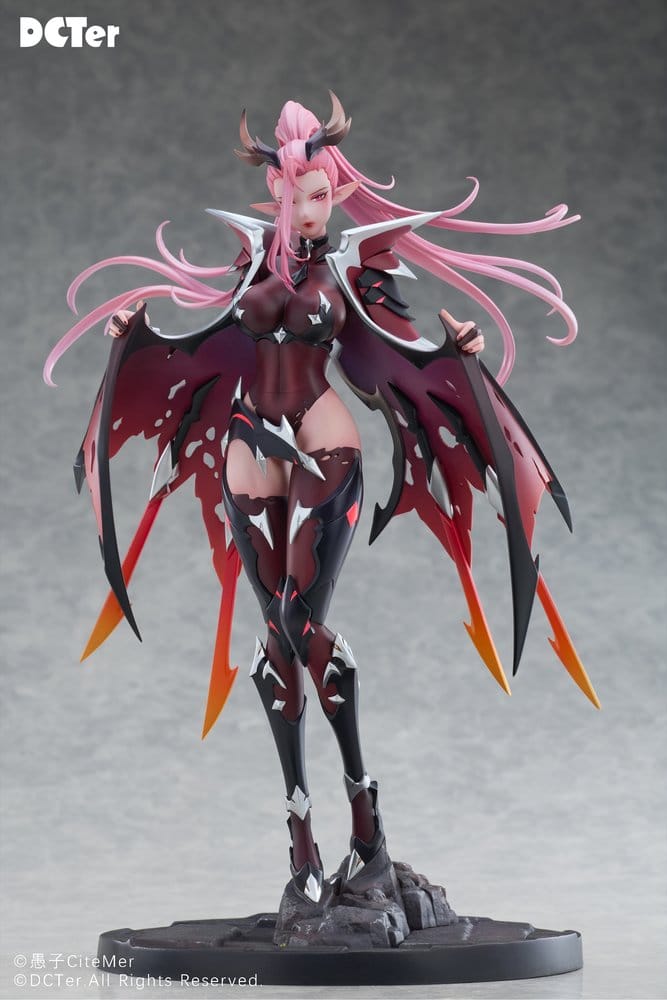 ORIGINAL CHARACTER - Heslion Draco Bellatrix Feminina 1/7 Shenzhen Mabell Animation Development PU Figure 27 cm