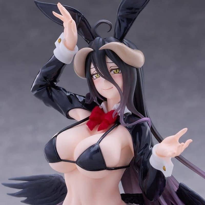 OVERLORD - Albedo (Reverse Bunny Suit Ver.) Moflock Taito PVC Figure 13 cm