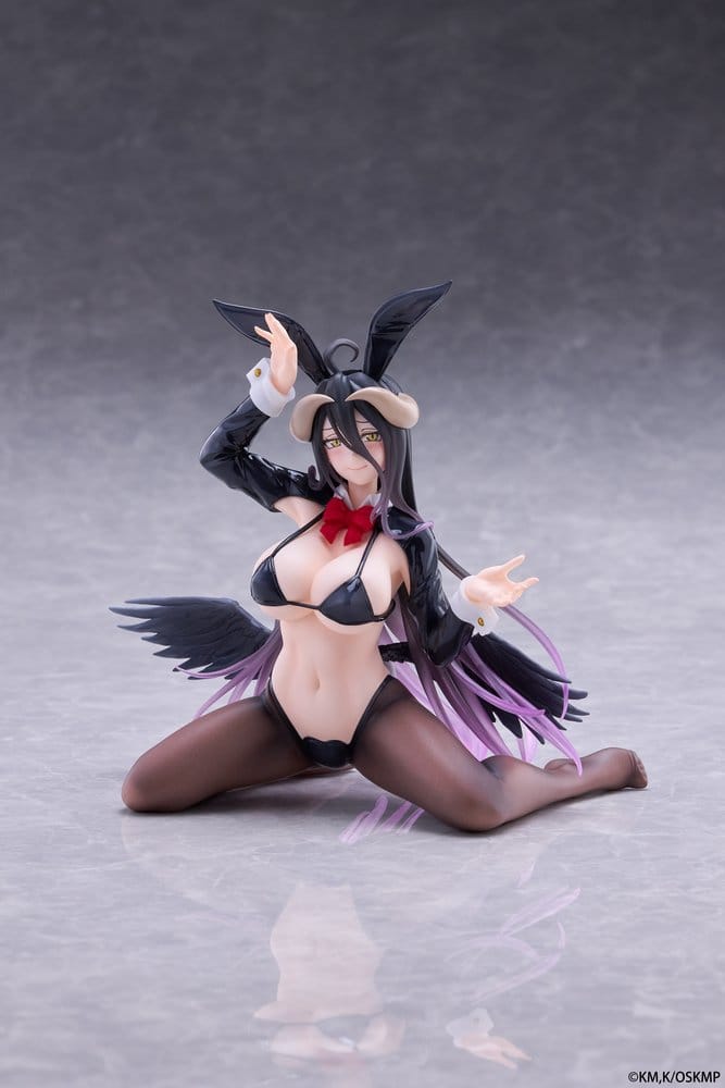 OVERLORD - Albedo (Reverse Bunny Suit Ver.) Moflock Taito PVC Figure 13 cm