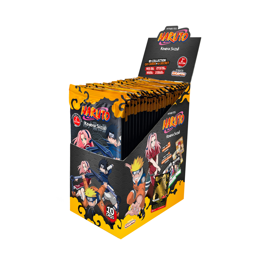 Naruto Mythos Tcg - 2nd edition Box 24 Buste - Eng