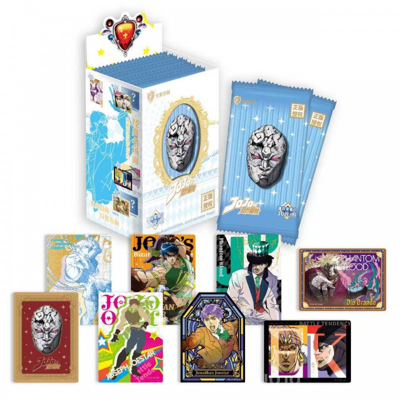 LE BIZZARRE AVVENTURE DI JOJO - Phantom Blood & Battle Tendency Card Game Vol. 1 Box