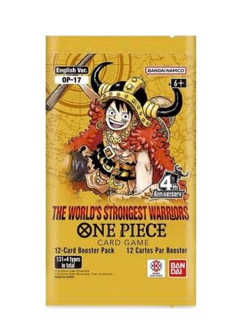 ONE PIECE CARD GAME OP-17- Bustina Singola ENG