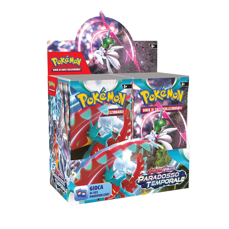 POKEMON - SV4 Scarlatto e Violetto Paradosso Temporale Box 36 buste (ITA)