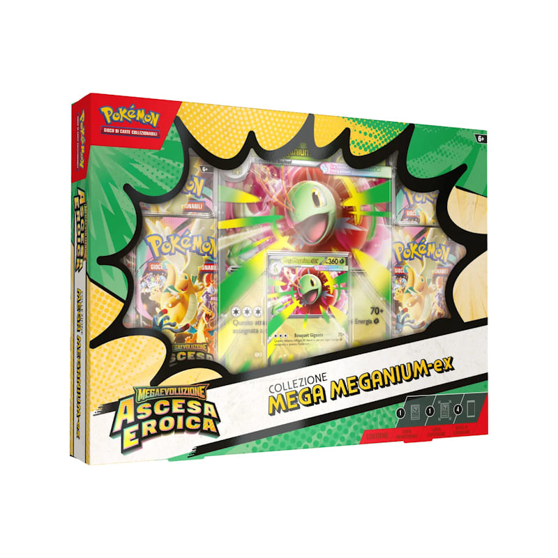 Pokémon - Megaevoluzione Ascesa Eroica Collezione Mega Meganium EX (ITA)