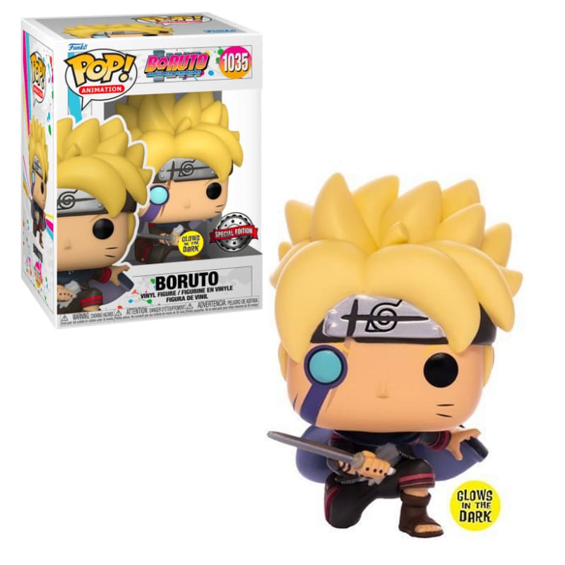 BORUTO - Boruto With Marks Glow in the Dark Exclusive Funko Pop Animation 9 cm 1035