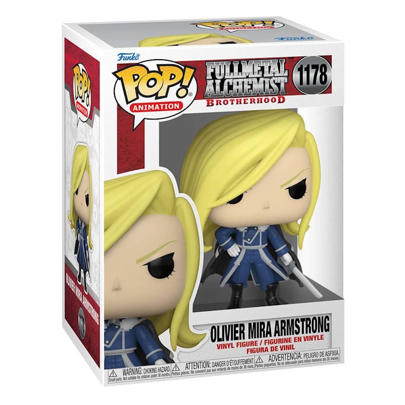 FULLMETAL ALCHEMIST - Olivier Armstrong with Sword Funko Pop Animation 9 cm 1178