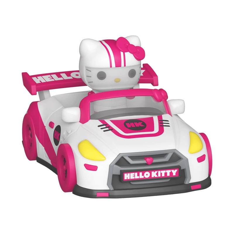 SANRIO - Racecar w/Hello Kitty  Bitty POP! Ride Vinyl Figure 2,5 cm