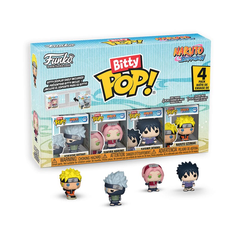 NARUTO SHIPPUDEN - 4-Pack Team 7 Bitty POP! Vinyl Figure 2,5 cm
