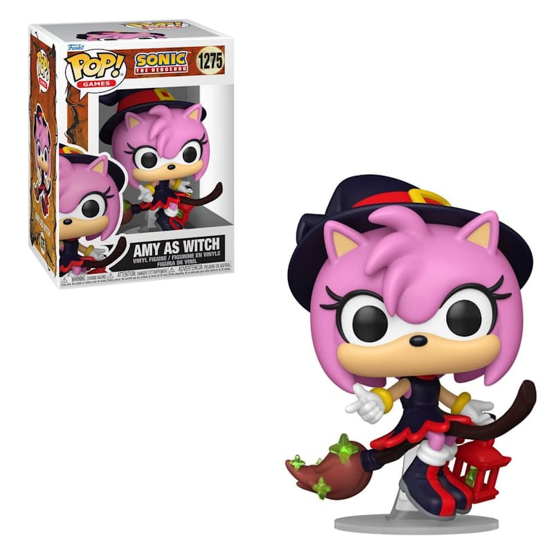 SONIC THE HEDGEHOG - Amy on Broom as Witch Funko Pop Games 1275