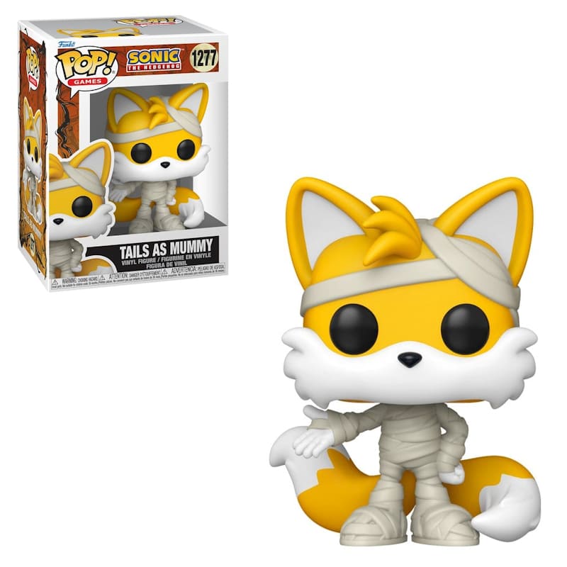 SONIC THE HEDGEHOG - Mummy Tails Funko Pop Games 1277